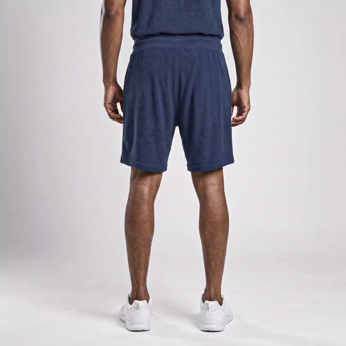 Men's Blue SIVA Shorts back