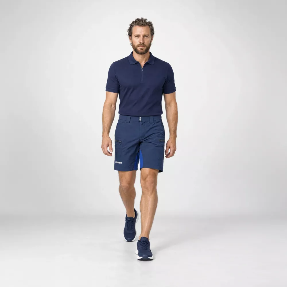 Blue Odak full-body shorts