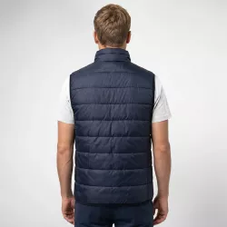 Bodywarmer bleu dos